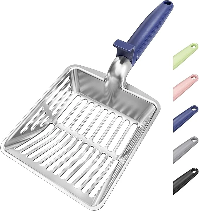 Powerful Metal Cat Litter Scoop Large Cat Scooper Contemporary