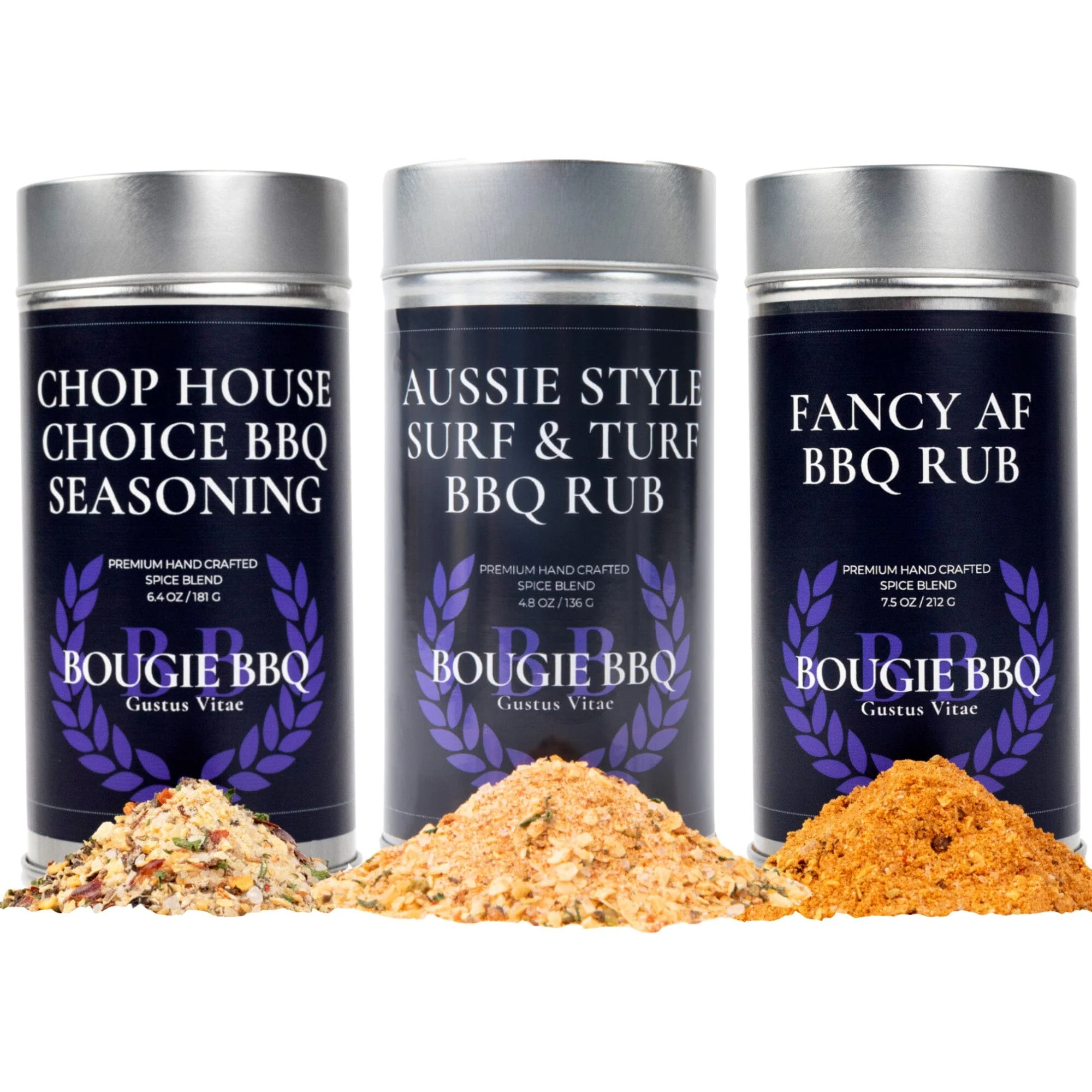 Luxury Surf Turf BBQ Seasonings Collection – 3 Pack Sophisticated