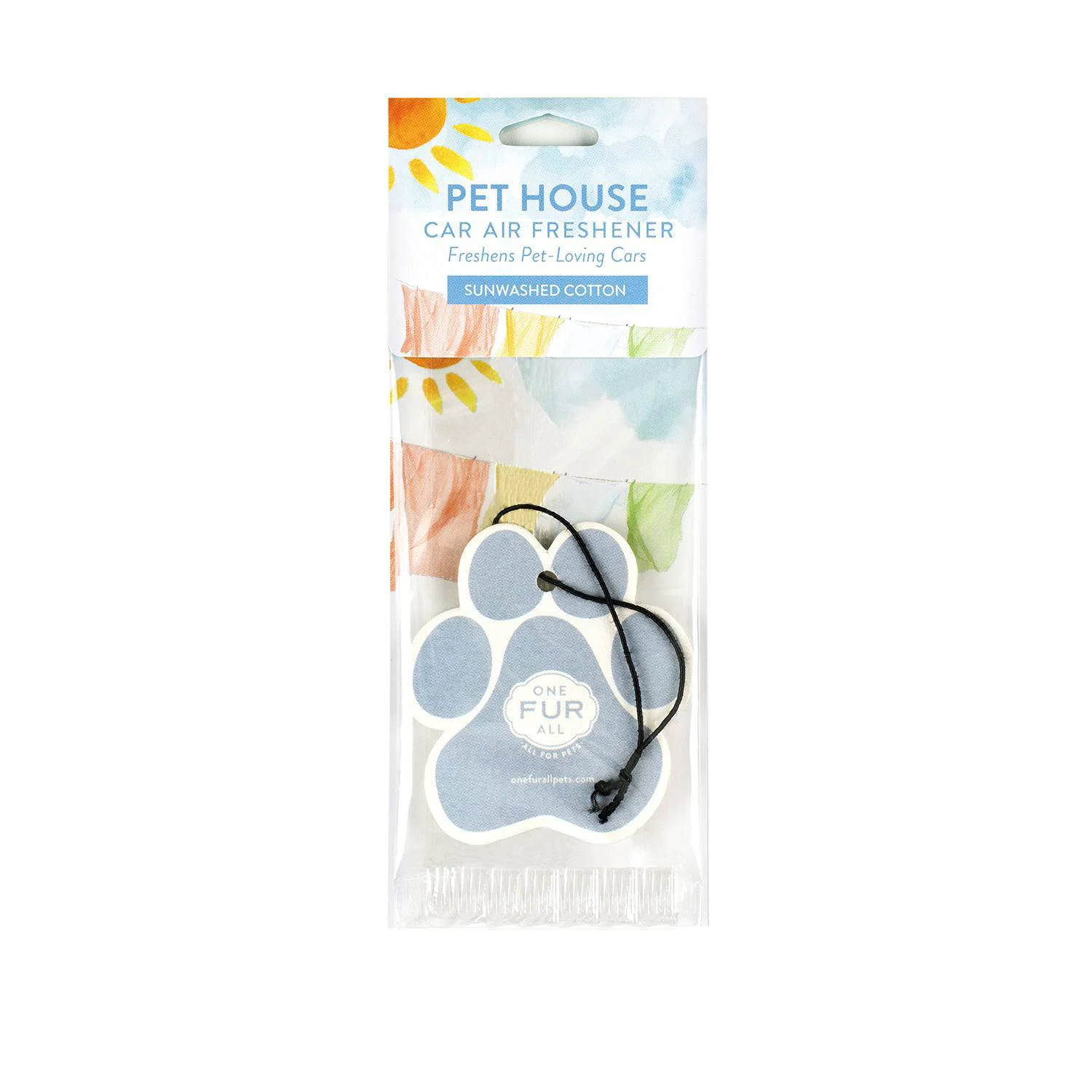 Eco-Friendly Sunwashed Cotton Car Air Freshener Convenient