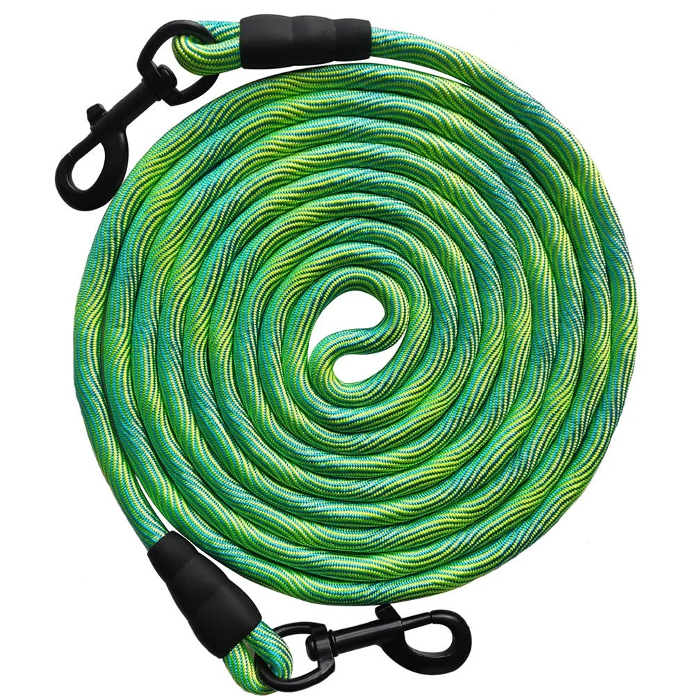 Reusable BTINESFUL 75ft Dog Tie-Out Rope – Long Outdoor Yard Leash for Training Play Green Certified