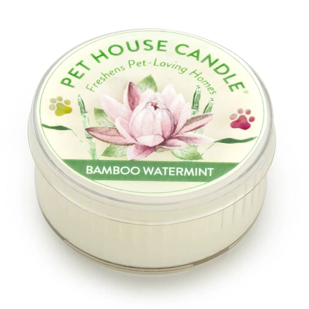Unique Bamboo Watermint Mini Candle Quality