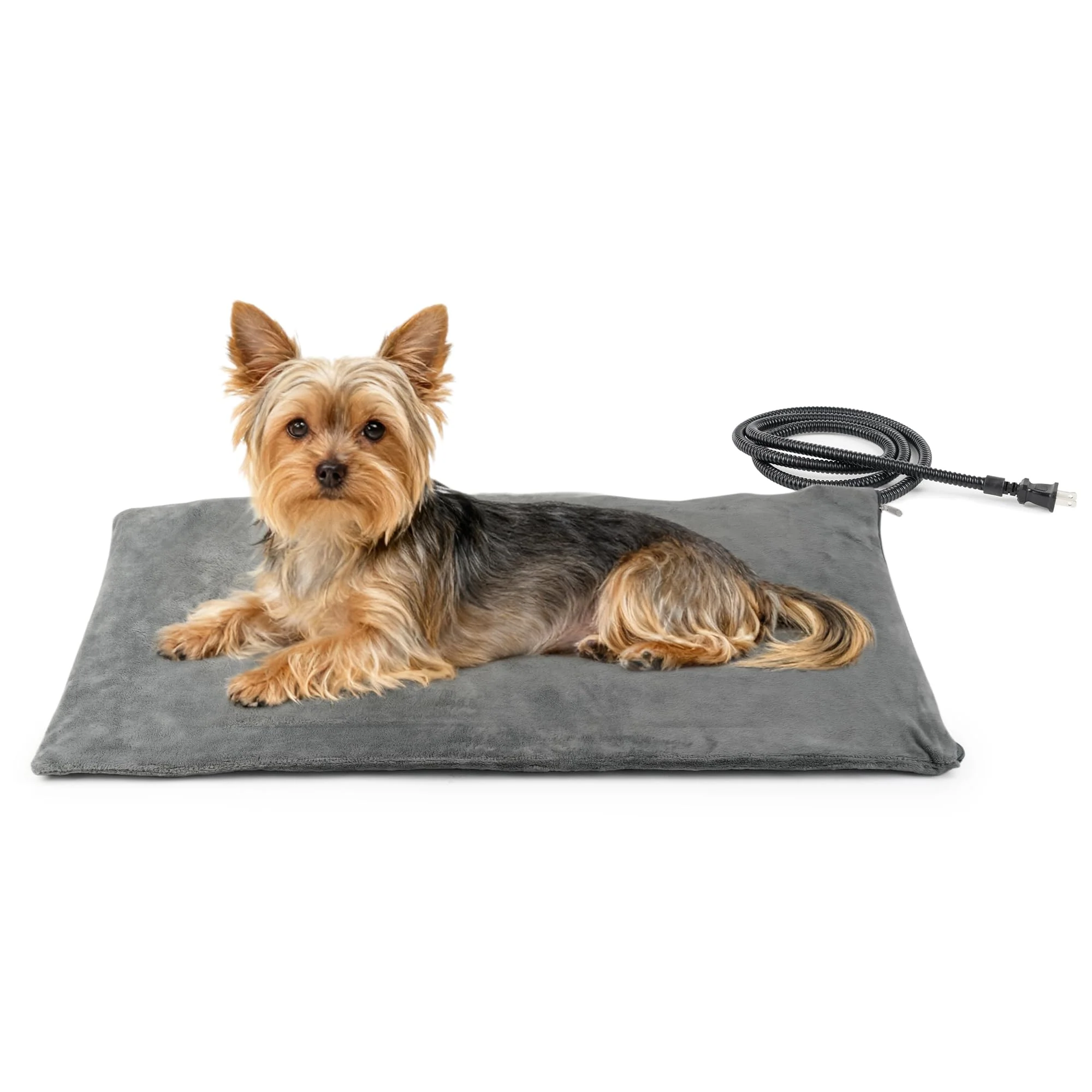 Elegant NICREW Pet Heating Pad for Dogs and Cats — 27.5 x 15.7 in 50W Steel-Wrapped Cord Green