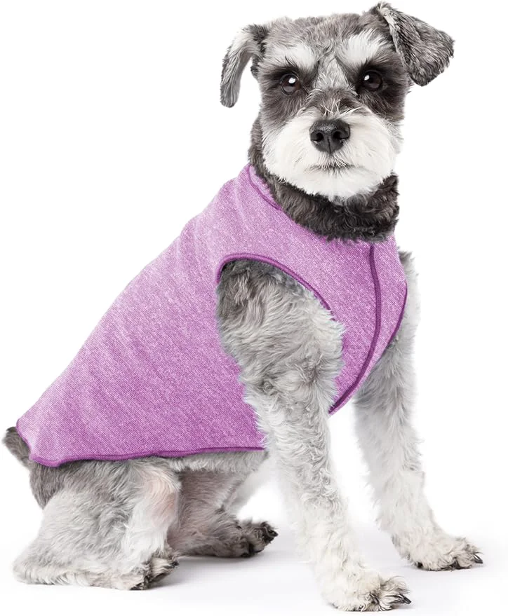 Convenient Goldpaw Dog Sun Shirt with UV Protection – Lightweight Cooling Sun Protection Clothing for Dogs – Reduce Heat Absorption – Pet Clothes Made in The USA – Machine Washable – Violet – Size 10About ThisOverview Certified