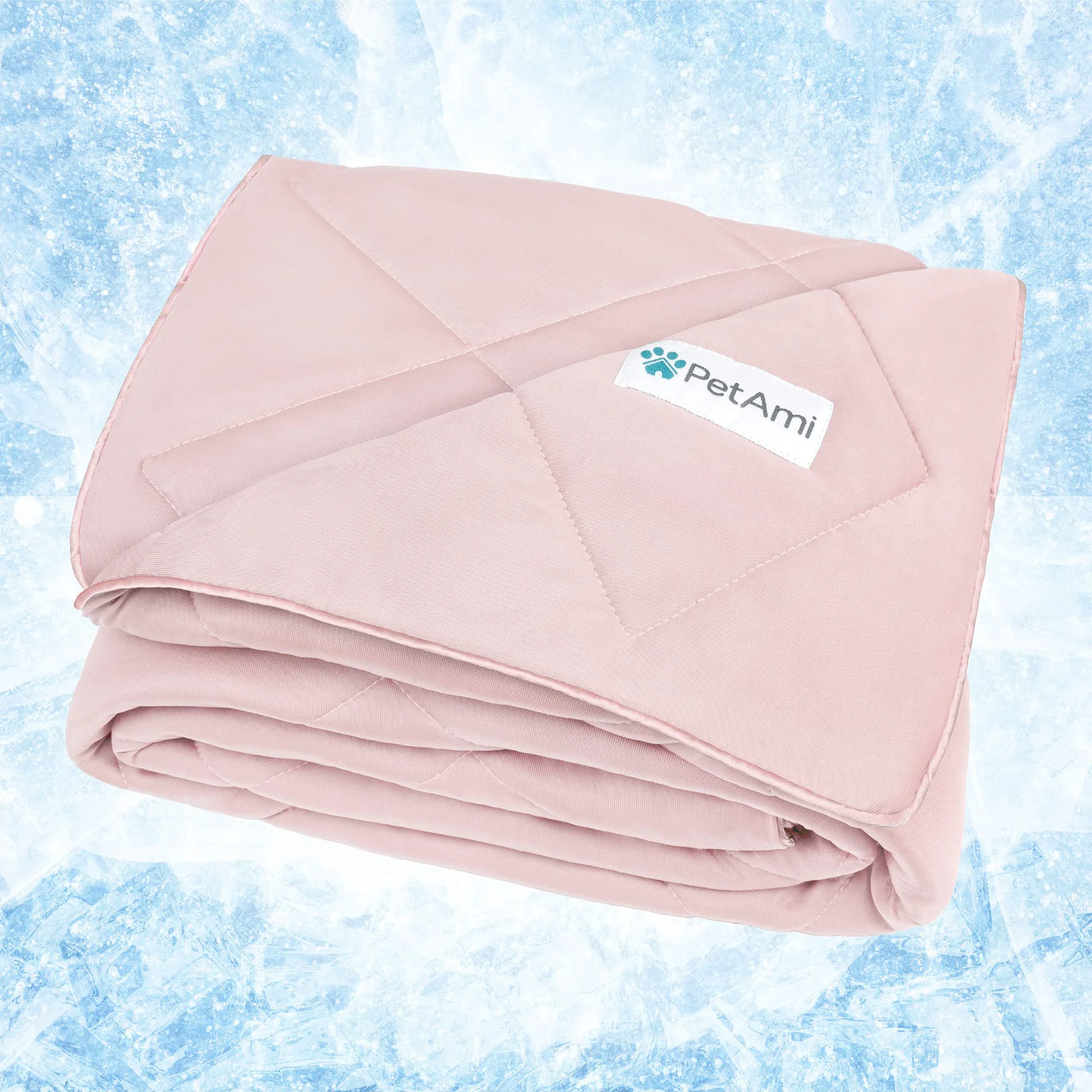 Unique PetAmi Premium Cooling Dog Blanket Reversible Plush Throw 40×60 Pink Furniture Protection Pet Comfort Consistent