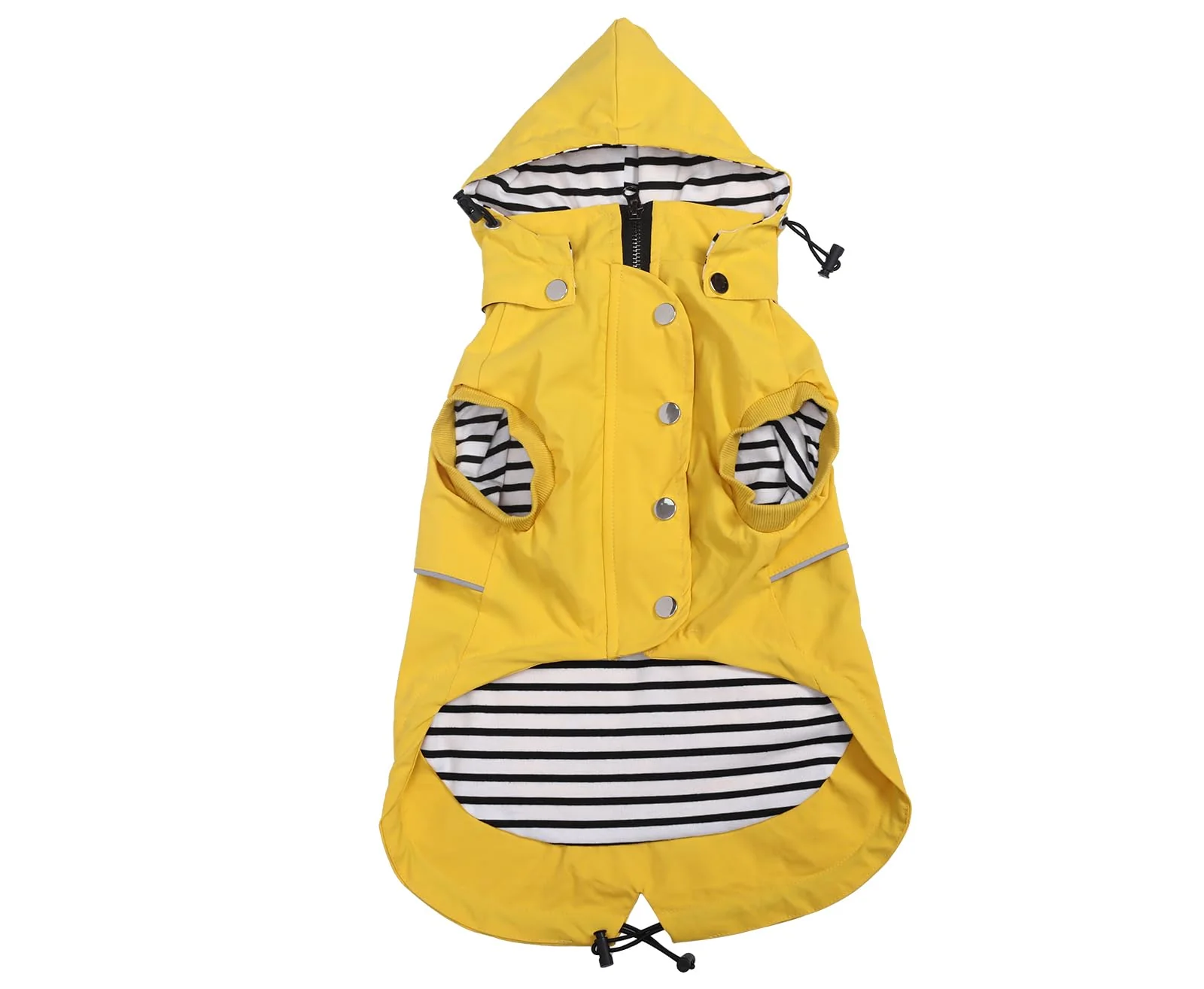 Contemporary Morezi Dog Raincoat – Waterproof Yellow Rain Jacket for 8-80 lb Dogs Environmentally Friendly