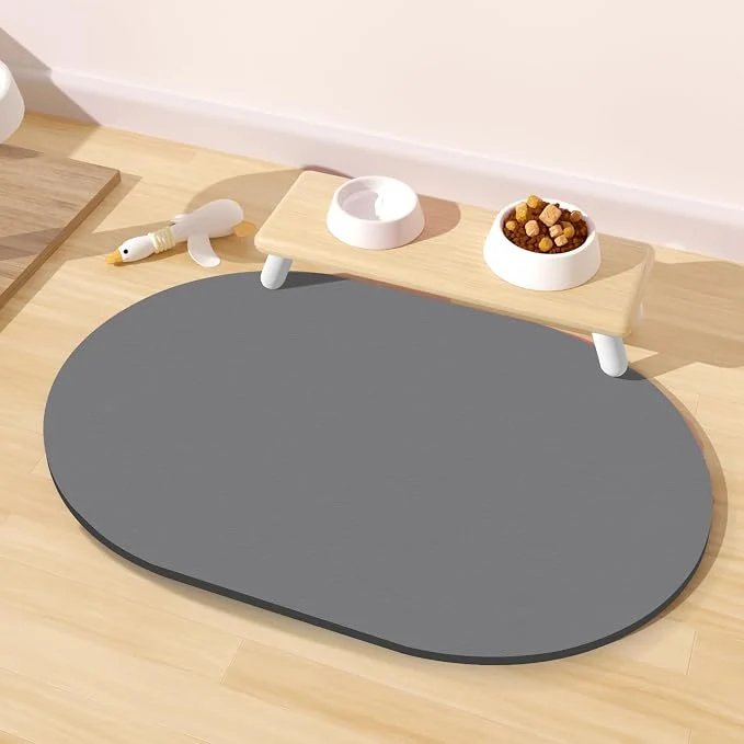 Quality Cat Food Mat 24”x16” Absorbent Cat Mats Practical