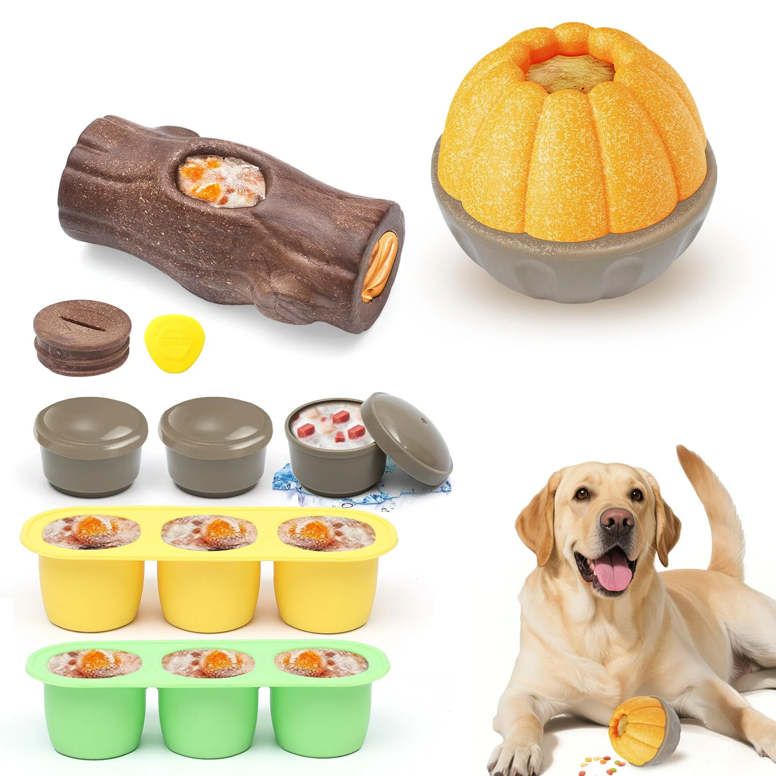 Casual ClariVora Durable Dog Puzzle Toy for Medium Large Dogs – Treat Dispensing Enrichment Exceptional