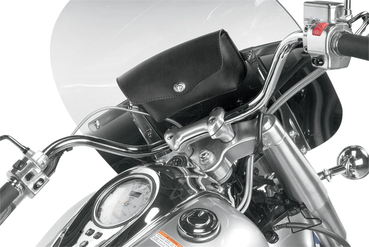 Stylish WILLIE MAX LUGGAGE Revolution Windshield Bag – Black 59513-00 Modern