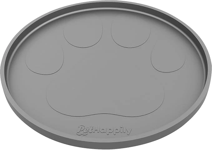 Enhanced Dog Food Mat Round 10 Environmentally Friendly
