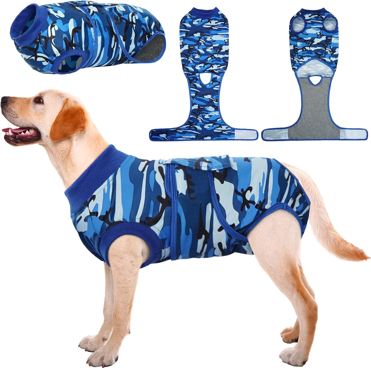 Selected Kuoser Recovery Suit for Dogs Cats After Surgery Professional Pet Recovery Shirt Dog Abdominal Wounds Bandages Substitute E-Collar Cone Prevent Licking Dog Onesies Pet Surgery Recovery Suit Prestigious