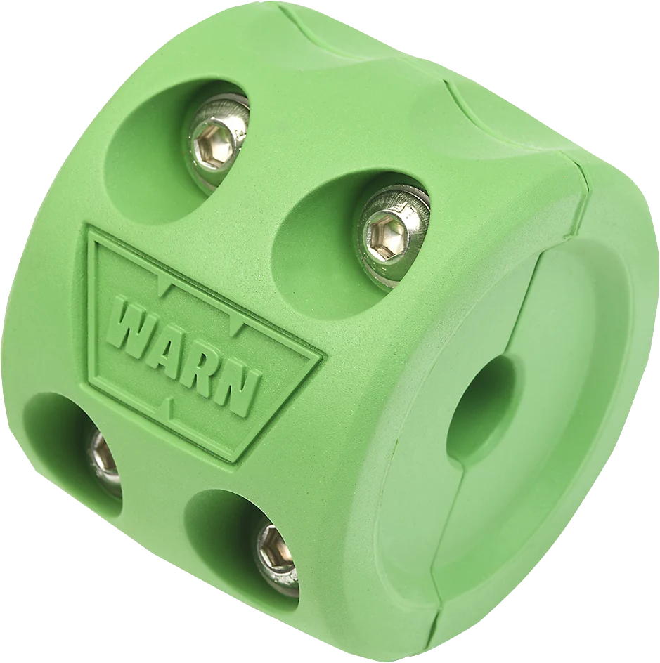 Flexible WARN Winch Cable Cushion – Green 108792 Powerful