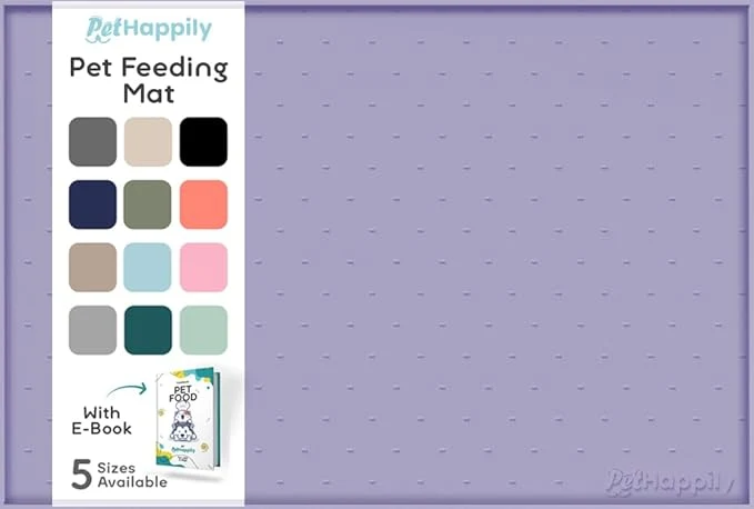 Quality Dog Food Mat – Raised Edges Dogs Mat Efficient