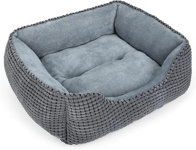 Enhanced MIXJOY Dog Beds for Medium Dogs Washable Rectangle Pet Bed Medium Size Dog Healthy