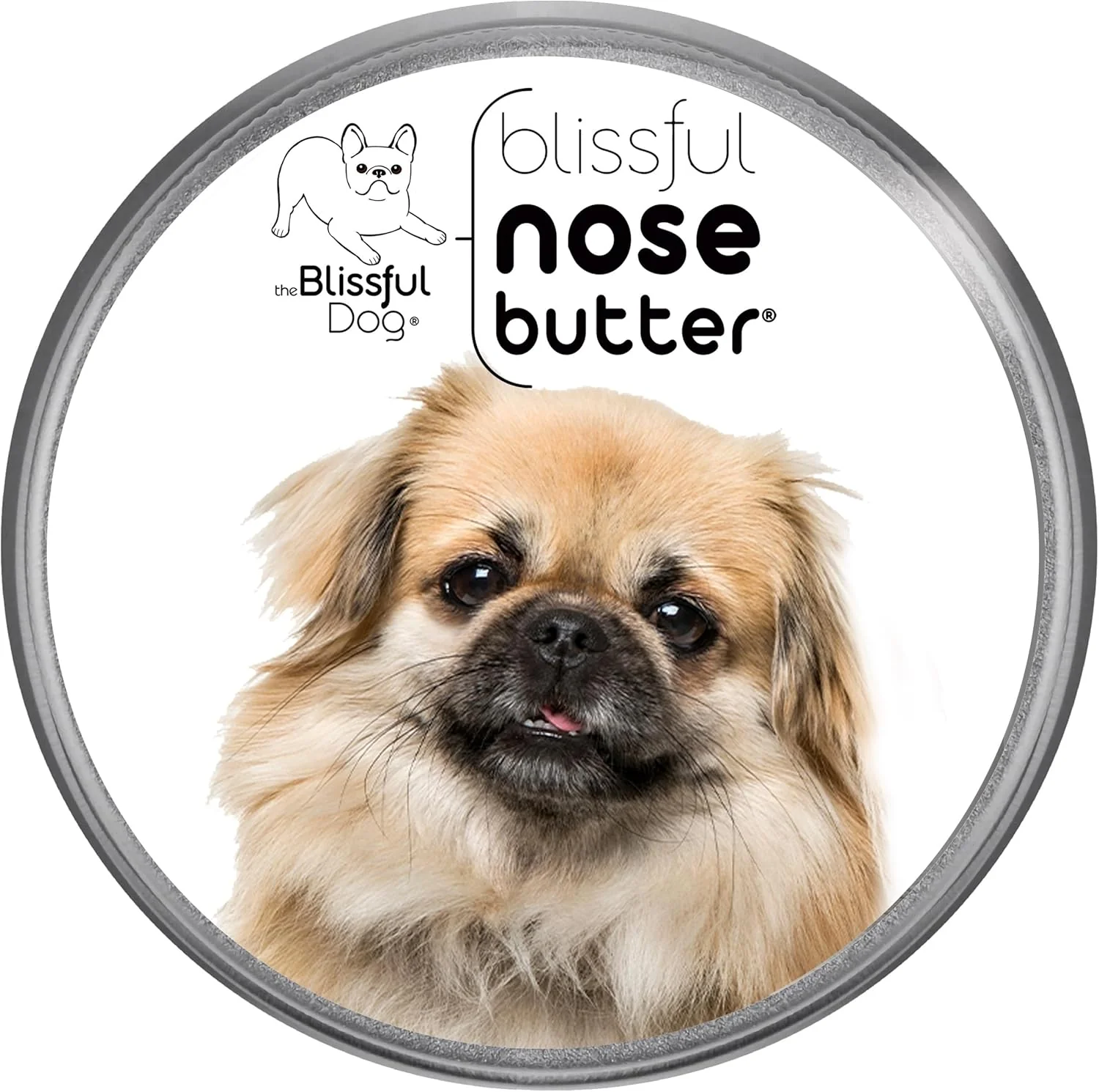 Enhanced The Blissful Dog Tibetan Spaniel Nose Butter for Dry Cracked Skin Lick-Safe Dog Nose Balm with Moisturizing Shea Butter Almond Olive and Essential Oils Pet Supplies Uncented 8 oz. Elegant