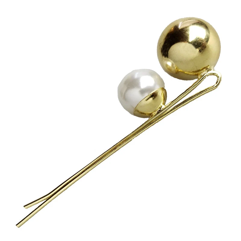 Reliable Lady Jane Grey – Pearl and Gold Statement Bobby Pin User-Friendly