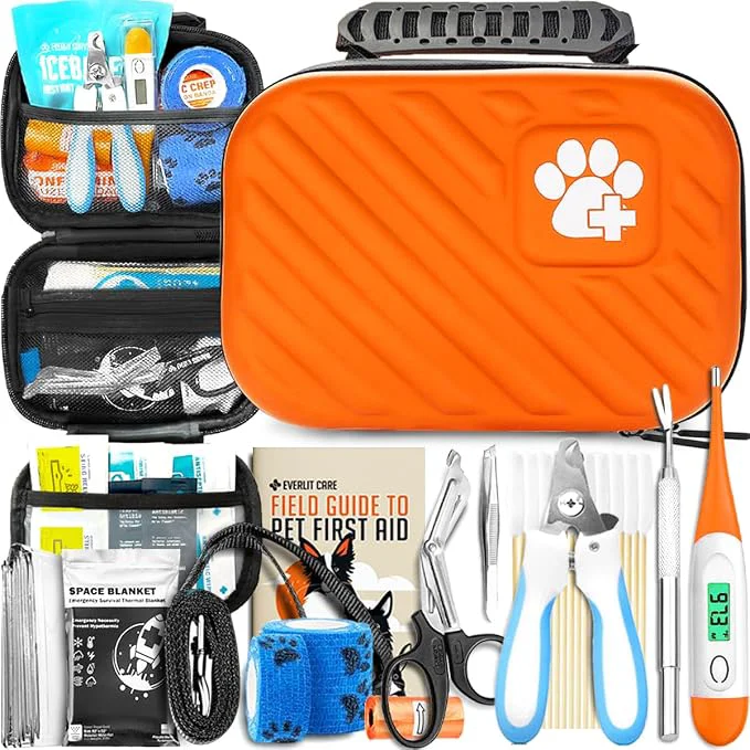 Original Design EVERLIT Pet Medic First Aid Kit 95 Pcs Vet- Medical Outdoor Pure