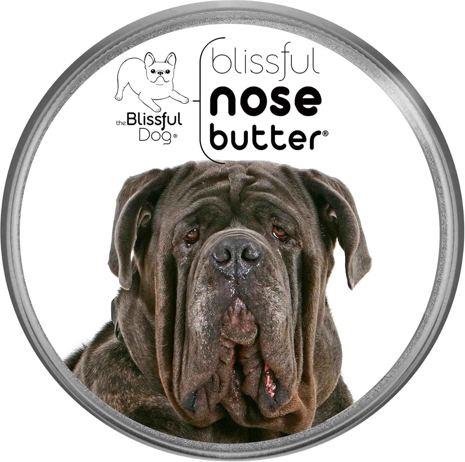 Dependable The Blissful Dog Neapolitan Mastiff Nose Butter for Dry Cracked Skin Lick-Safe Dog Nose Balm with Moisturizing Shea Butter Almond Olive and Essential Oils Pet Supplies Uncented 2 oz. Clean