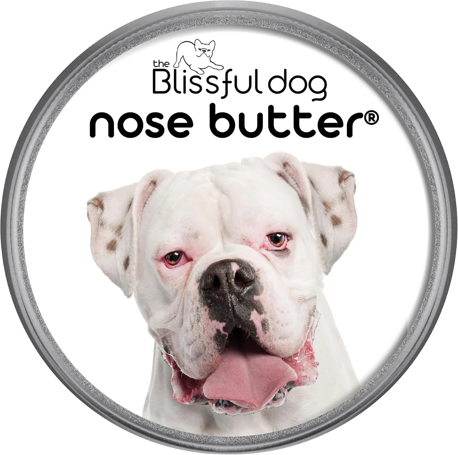 Outstanding The Blissful Dog White Boxer Nose Butter for Dry Cracked Skin Lick-Safe Dog Nose Balm with Moisturizing Shea Butter Almond Olive and Essential Oils Pet Supplies Uncented 2 oz. Prestigious