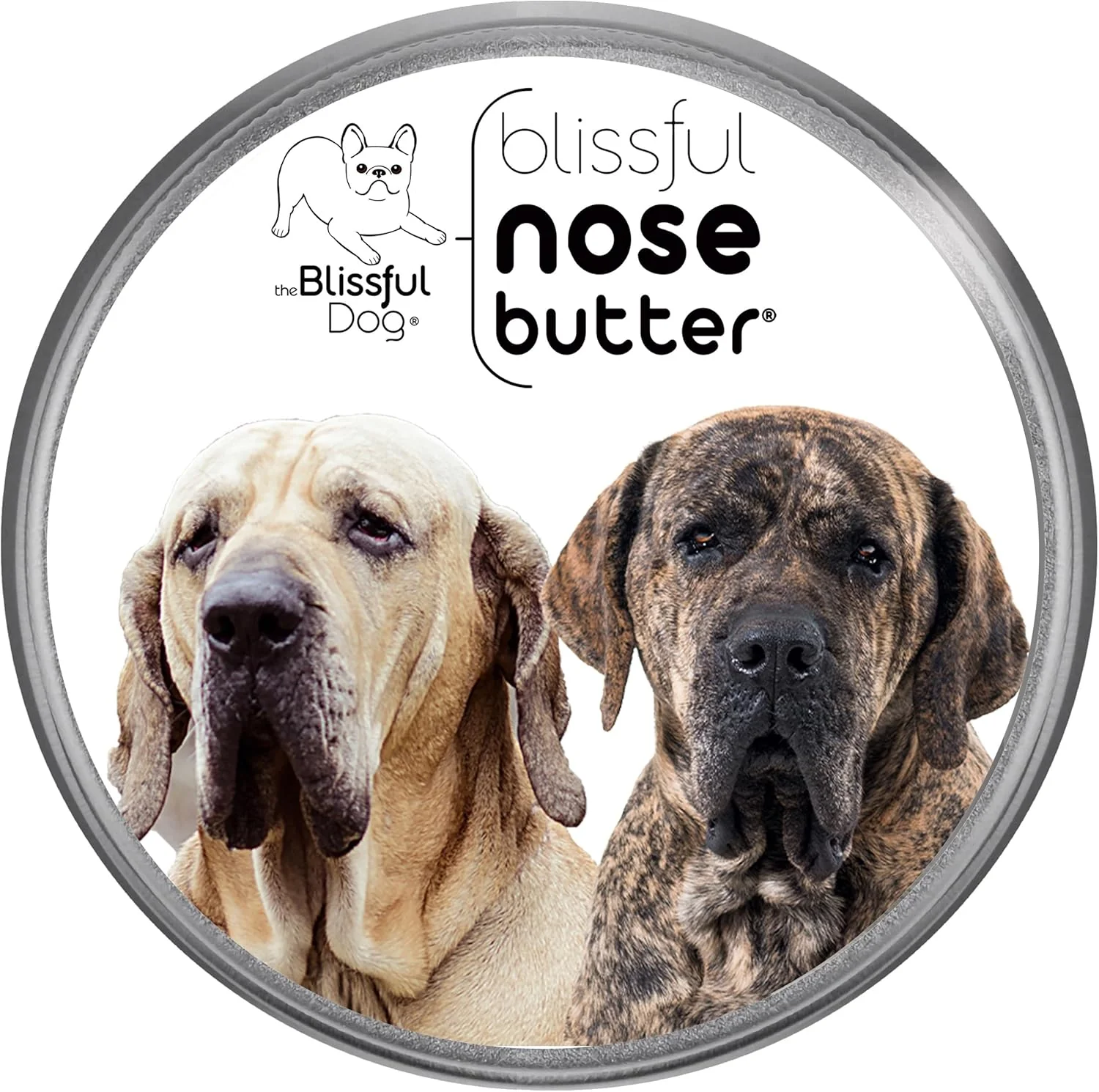 Crafted The Blissful Dog Fila Brasilerio Unscented Nose Butter – Dog Nose Butter 4 Ounce Fine Crafted