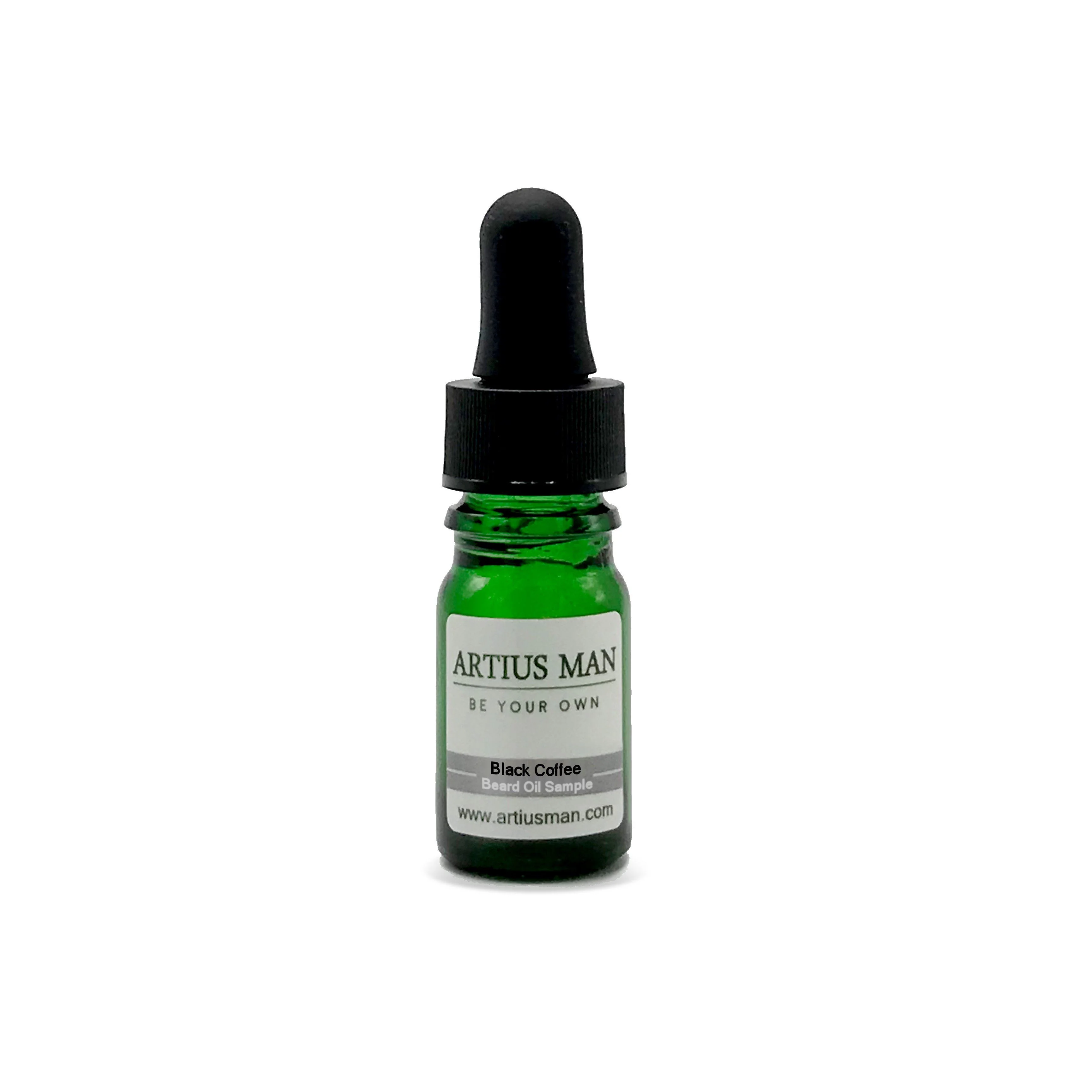 Breathable Black Coffee Beard Oil Sample Reliable