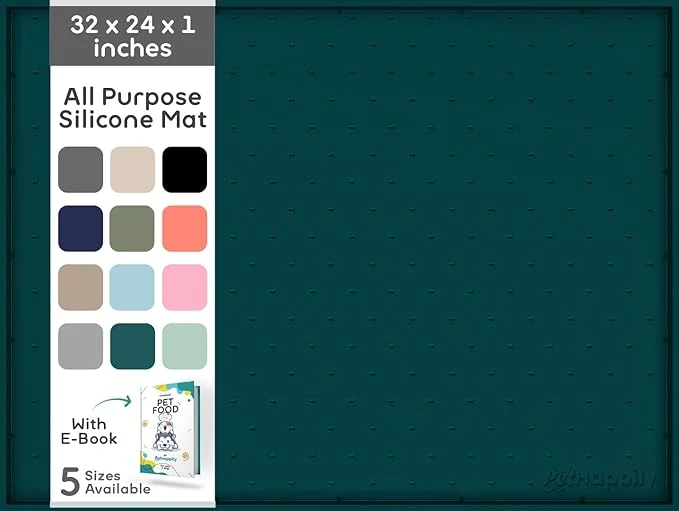 Detailed 32x24x1 XL Dog Food Mat Next-Generation