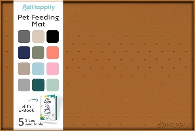 Relaxed Dog Food Mat – Raised Edges Dogs Mat Innovative