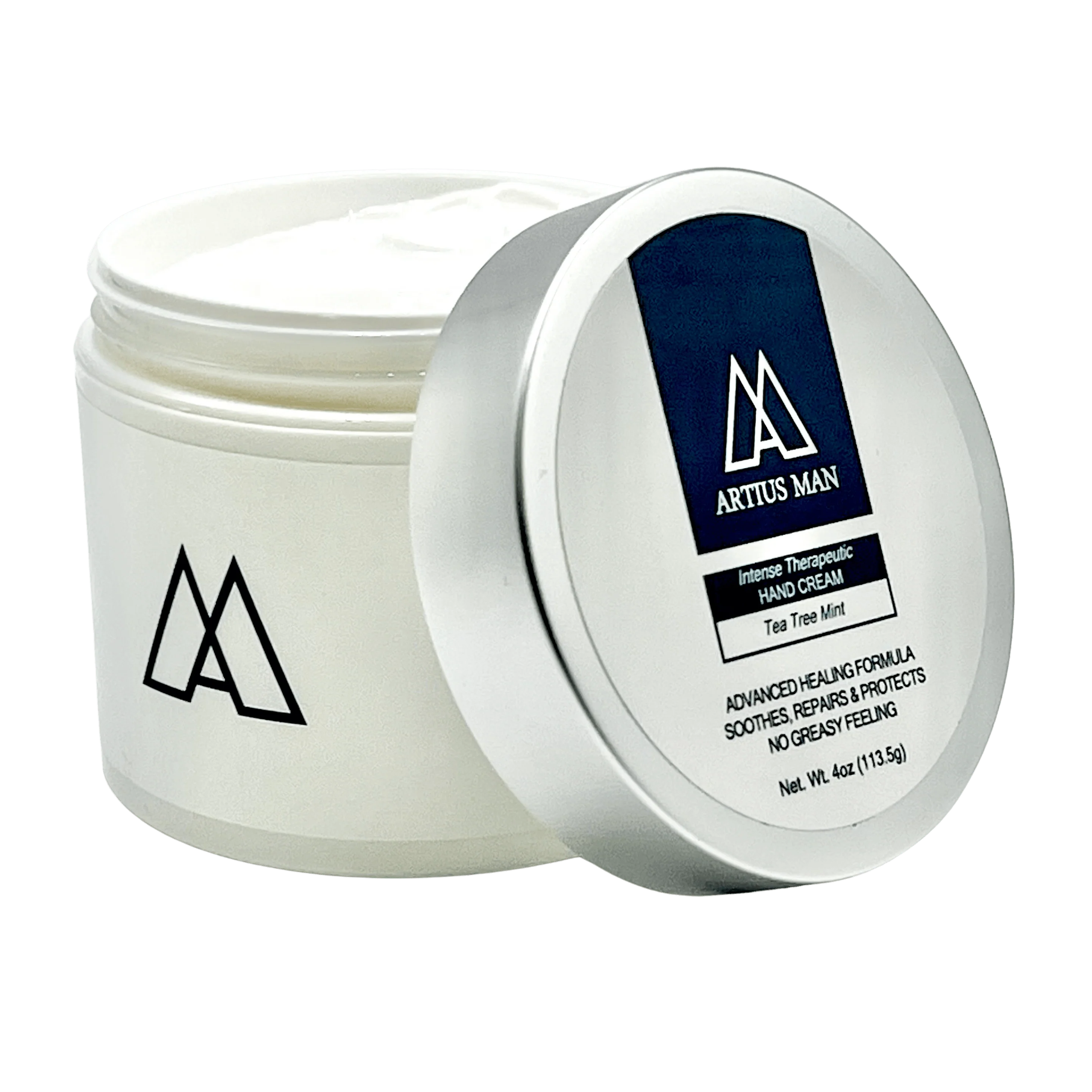 Professional Intense Therapeutic Hand Cream For Men – Tea Tree Mint Artisan
