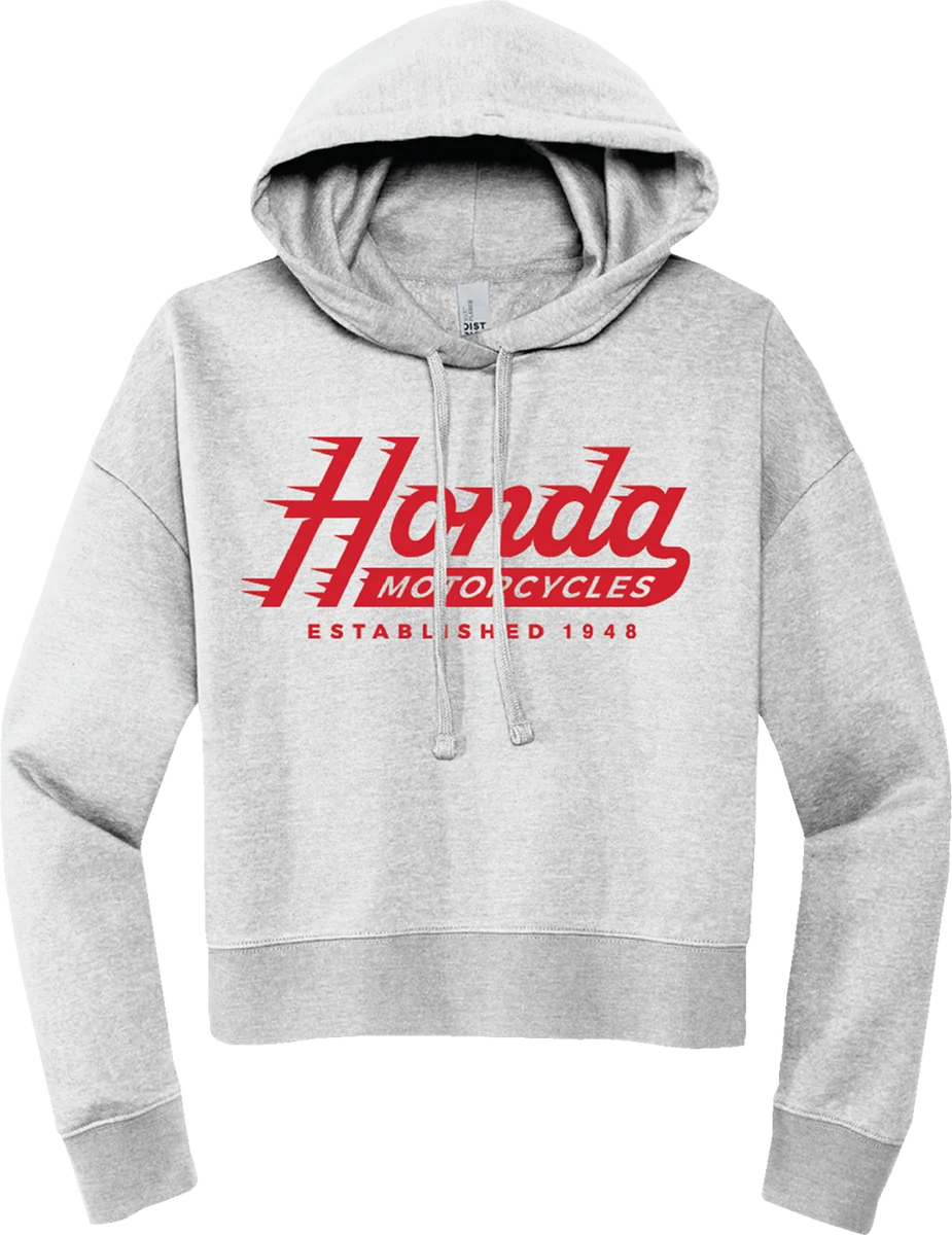 Safe HONDA APPAREL Women’s Honda Hoodie – Light Heather Gray – Small NP23S-L2295-S Verified