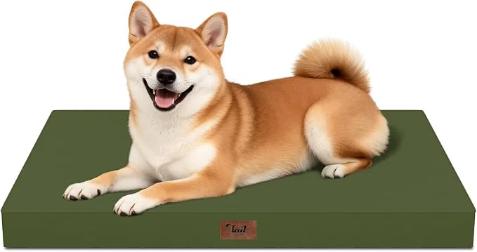 Trusted Outdoor Dog Bed for Medium Dogs Waterproof Dog Crate Mat Orthopedic Egg Crate Specialty