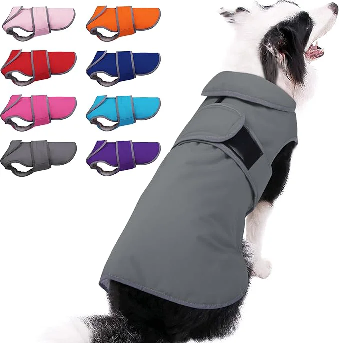 Exceptional MIGOHI Warm Dog Coat Winter Dog Jacket Waterproof Cold Weather Coats for Dogs Fleece Jacket for Small Medium Large Dogs Reflective Thick Fleece Vest with Leash HoleAbout ThisOverview Verified