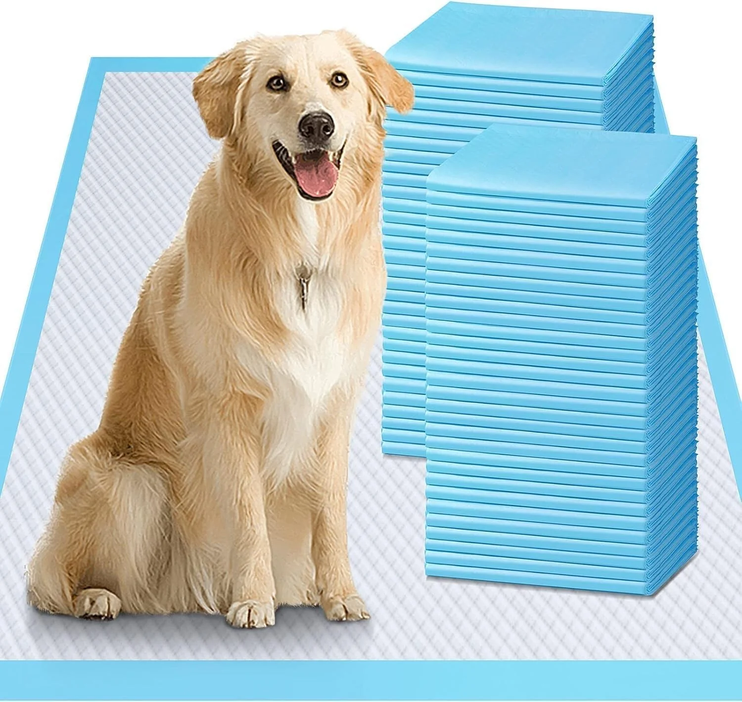 Smart Gimars Thicker Ultra Absorbent 1200ml Pet Training Pads 28×34 – Leak-Proof Quick Dry 30 Count High-End