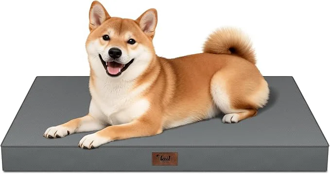 First-Class Outdoor Dog Bed for Medium Dogs Waterproof Dog Crate Mat Orthopedic Egg Crate Eco-Friendly
