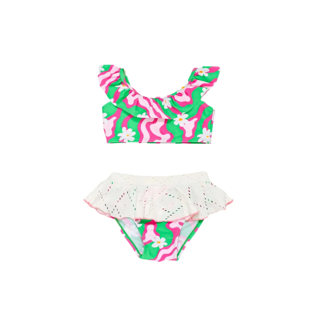 Secure Daisy Dunes Two Piece Swimsuit High-Grade