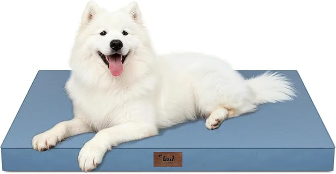 User-Friendly Outdoor Large Washable Dog Bed Orthopedic Egg Crate Foam Dog Crate Mat Soft