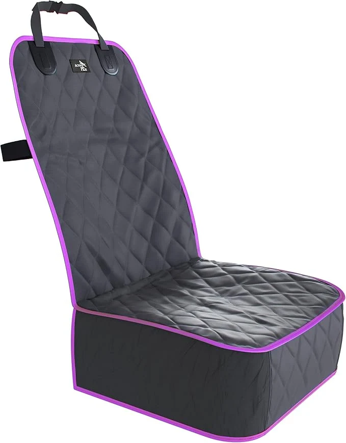 Fine Crafted Active Pets Dog Car Seat Cover Waterproof Front Seat Protector for SUV Truck Sedan Pet Safety Travel Comfort System with Universal Fit PinkAbout ThisOverview High-Quality