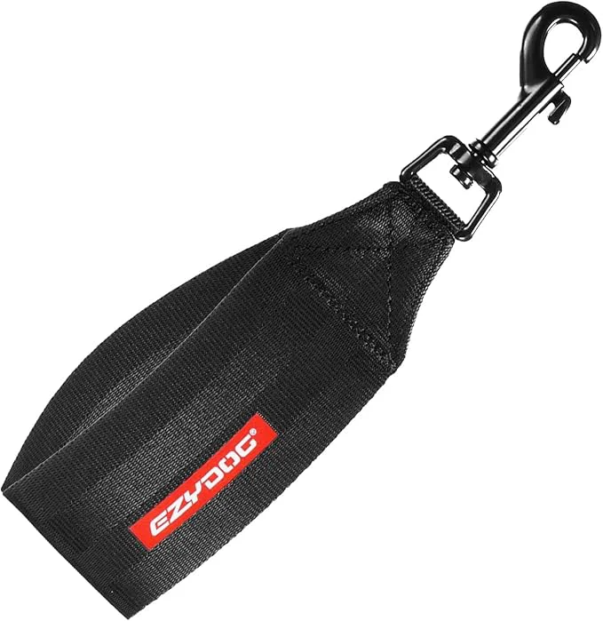 Solid EzyDog Universal Dog Seat Belt Restraint for Cars – Durable Easy to Use Seatbelt Attachment for Dog Harness with Superior Strength and Nylon WebbingAbout ThisOverview Breathable