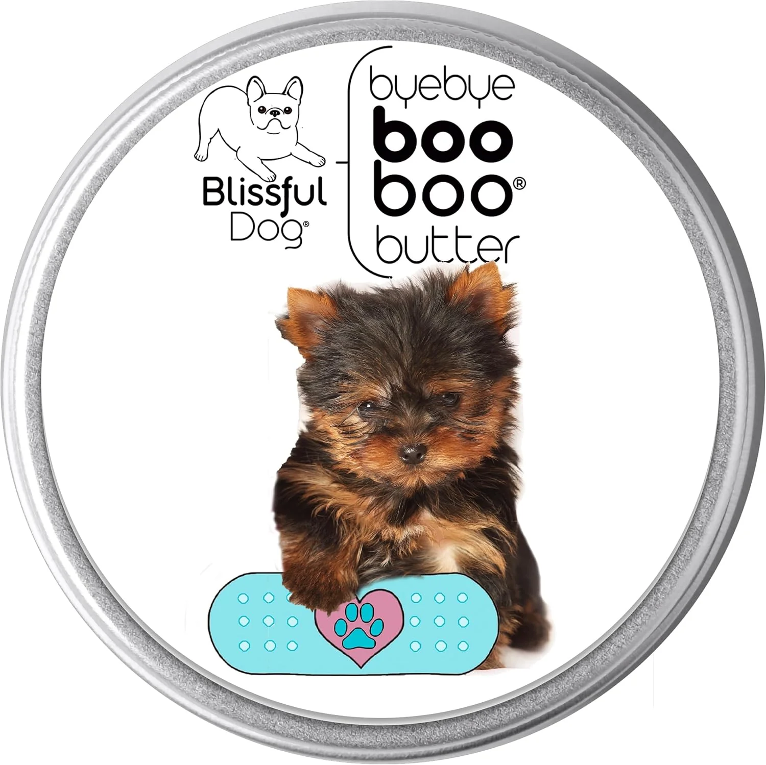 Consistent The Blissful Dog 8 oz TIN Yorkshire Terrier Booboo Butter Durable