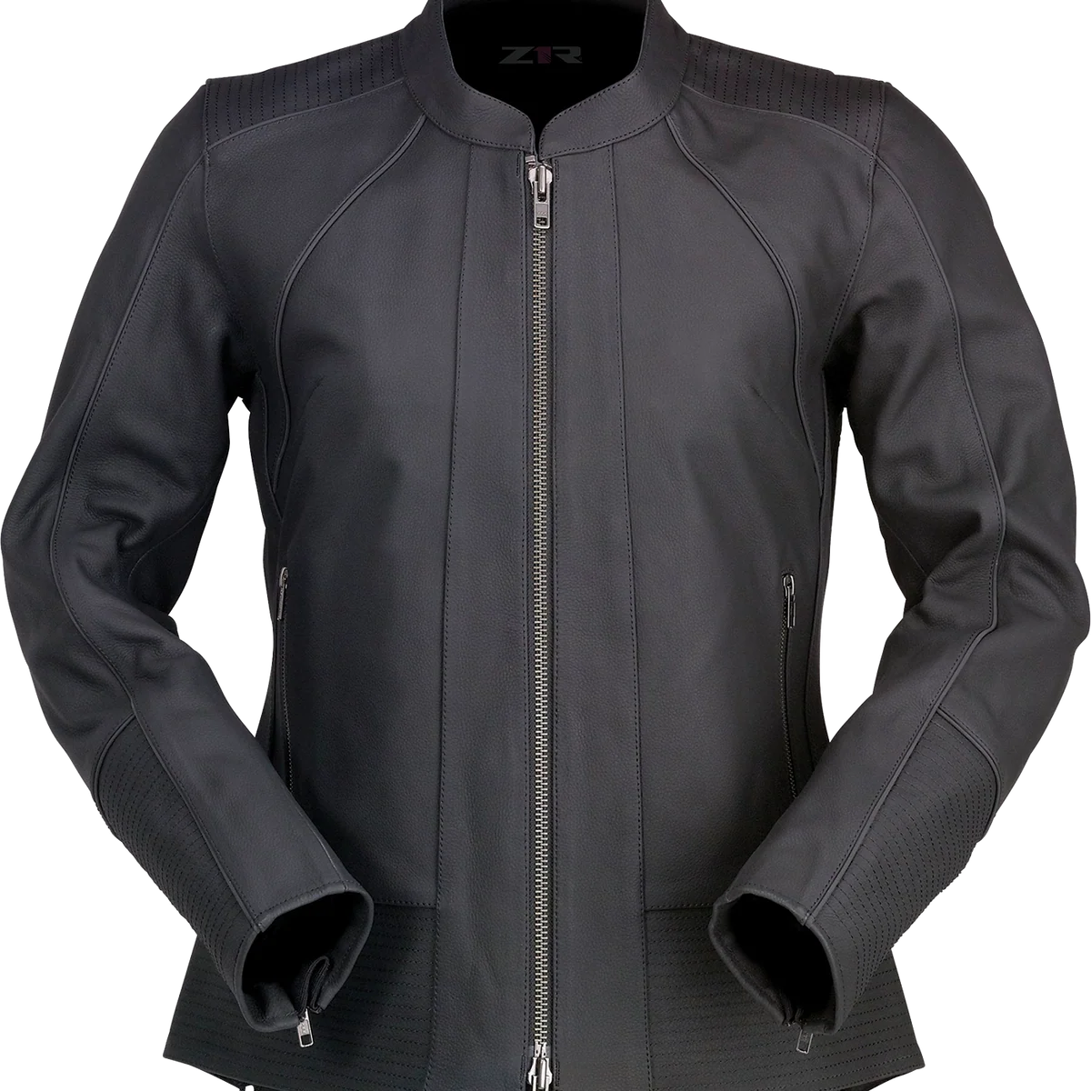 Certified Z1R Women’s Matchlock Leather Jacket – Black – XS 2813-1025 Elegant