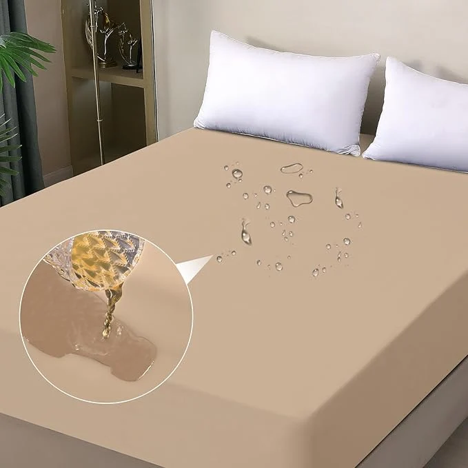 Expertly Made Waterproof Mattress Protector Queen Fitted Sheet Style Breathable Mattress Next-Generation