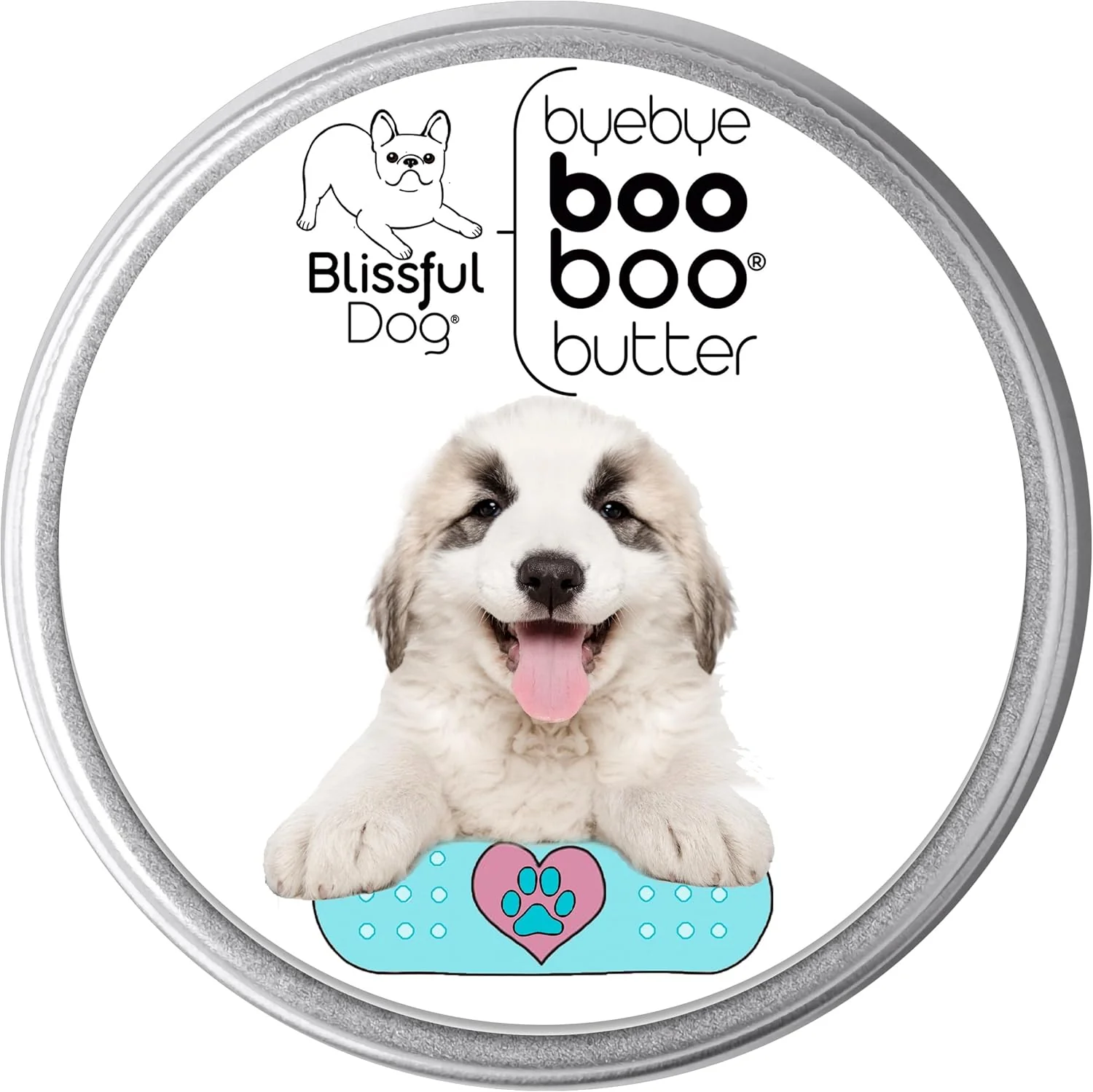 Advanced The Blissful Dog 2 oz TIN Great Pyrenees Booboo Butter Consistent
