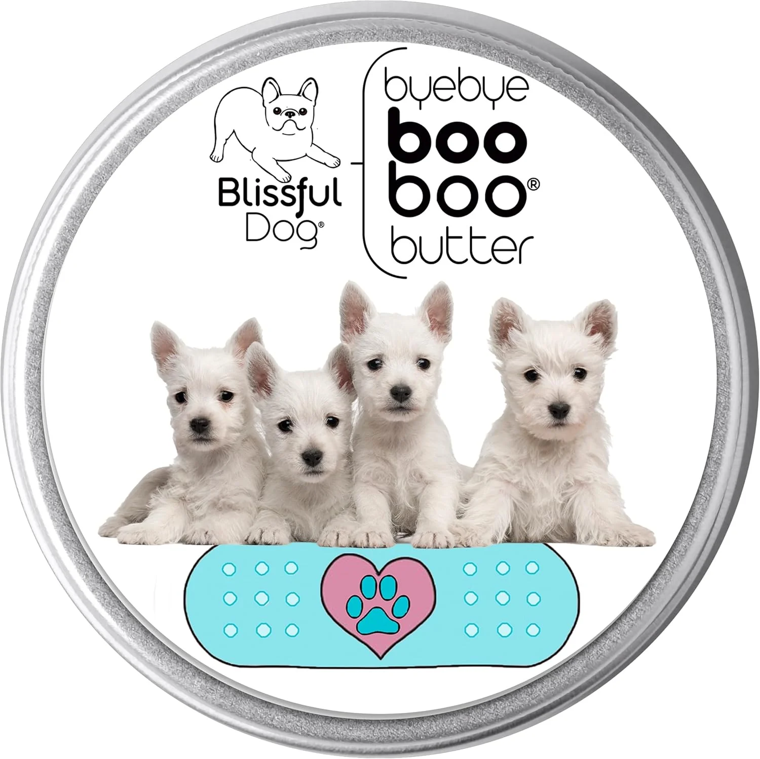 Breathable The Blissful Dog West Highland Terrier Boo Boo Butter 16 oz. Relaxed