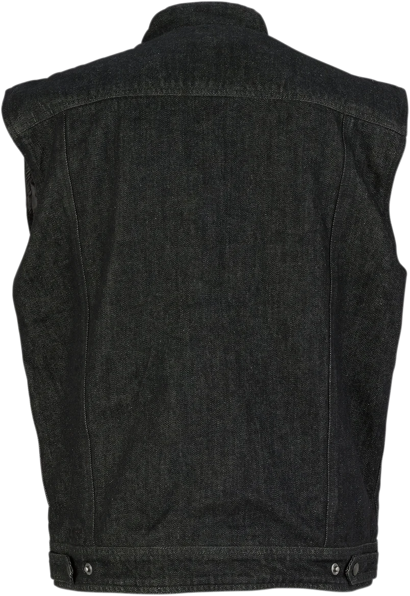 Solid Z1R Denim Vest – Black – XL 2820-4487 Practical