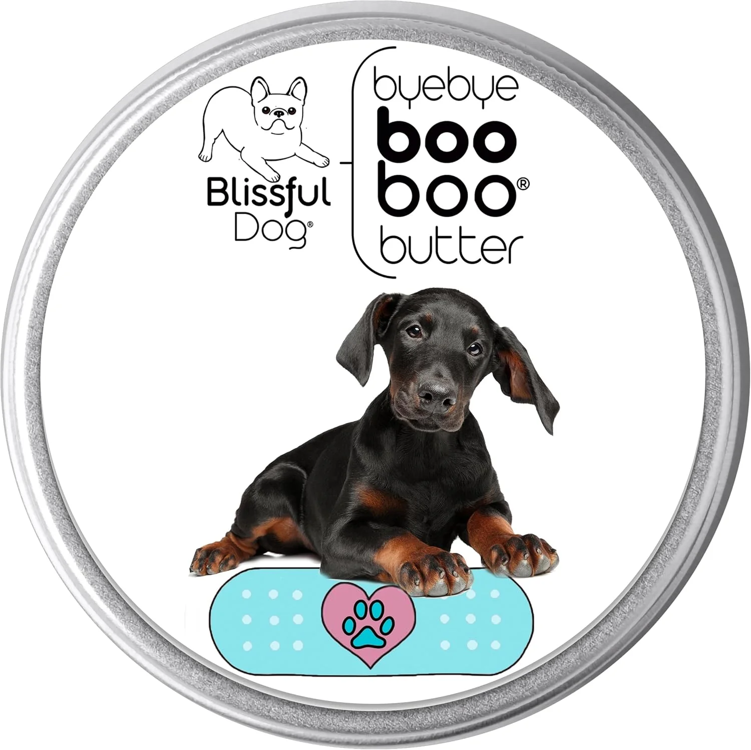 Outstanding The Blissful Dog Doberman Pinscher Boo Boo Butter 2-Ounce Safe