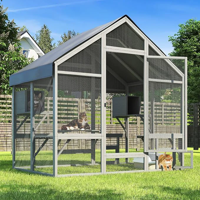 Practical Cat Catio – Large Outdoor Catio Enclosure Artisan