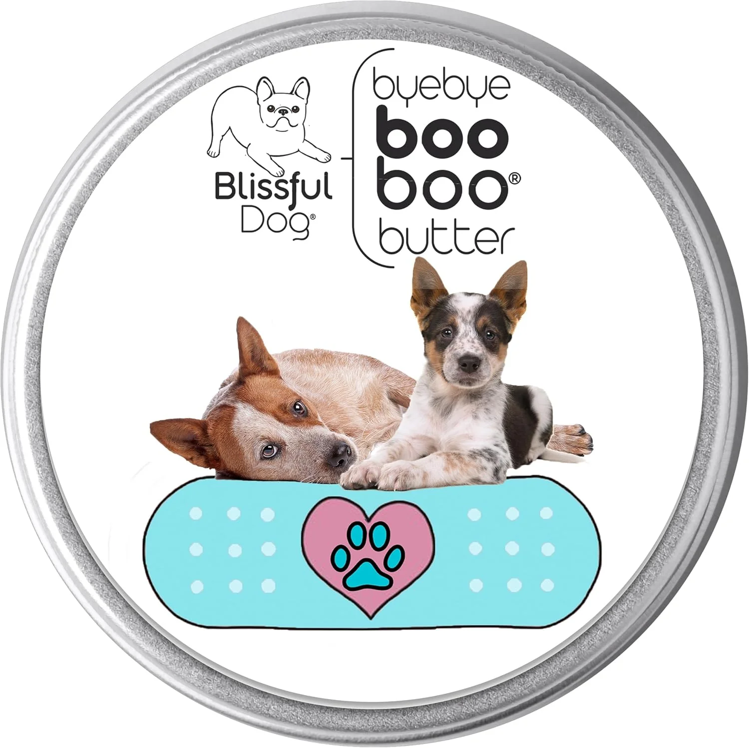 Modern The Blissful Dog Blue Heeler Boo Butter 1 oz Detailed