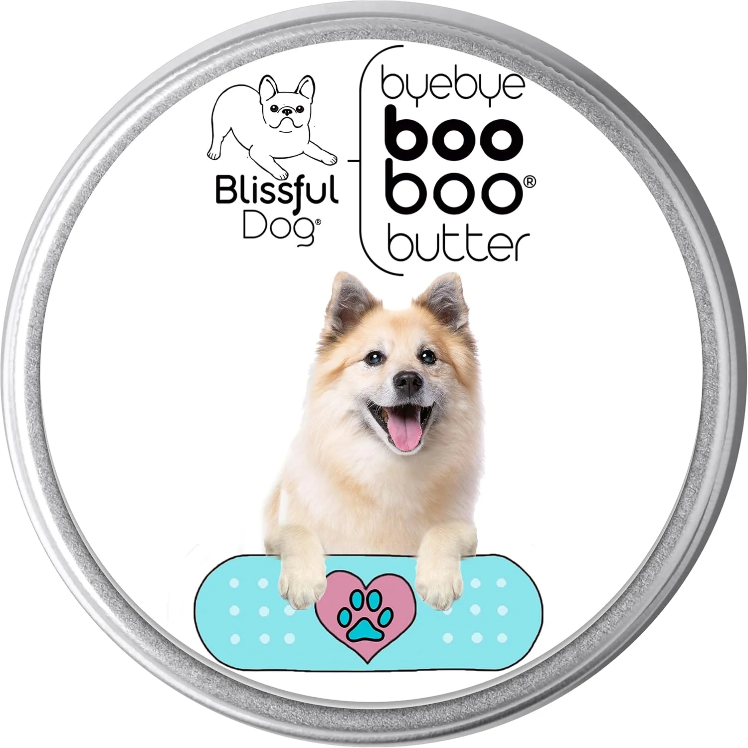 Verified The Blissful Dog Icelandic Sheepdog Boo Boo Butter 1 Ounce Original Design
