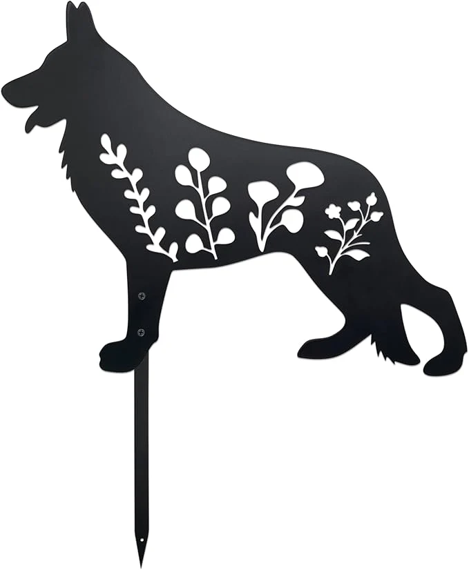 World-Class German Shepherd Garden Stake Trusted