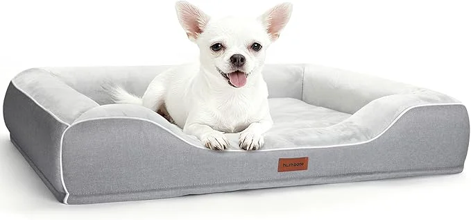 Carefully Designed Orthopedic Small Dog Bed Washable for Small Size Dogs Cooling Gel Memory Foam Sofa Bed with Removable Waterproof Cover Sides for Old Pets or Cat with Joint Pain 24 x18 x6 GreyAbout ThisOverview Stylish