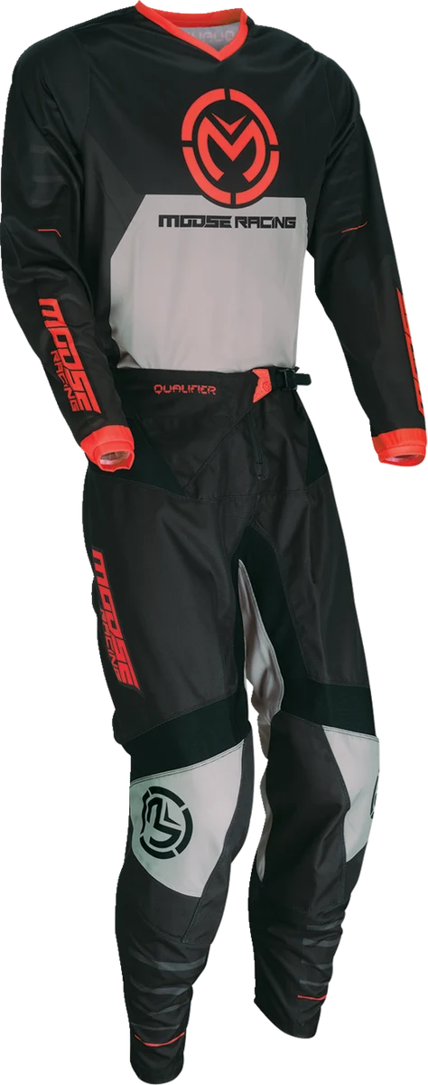 Traditional MOOSE RACING Qualifier Pants – Orange Black – 30 2901-11795 Contemporary
