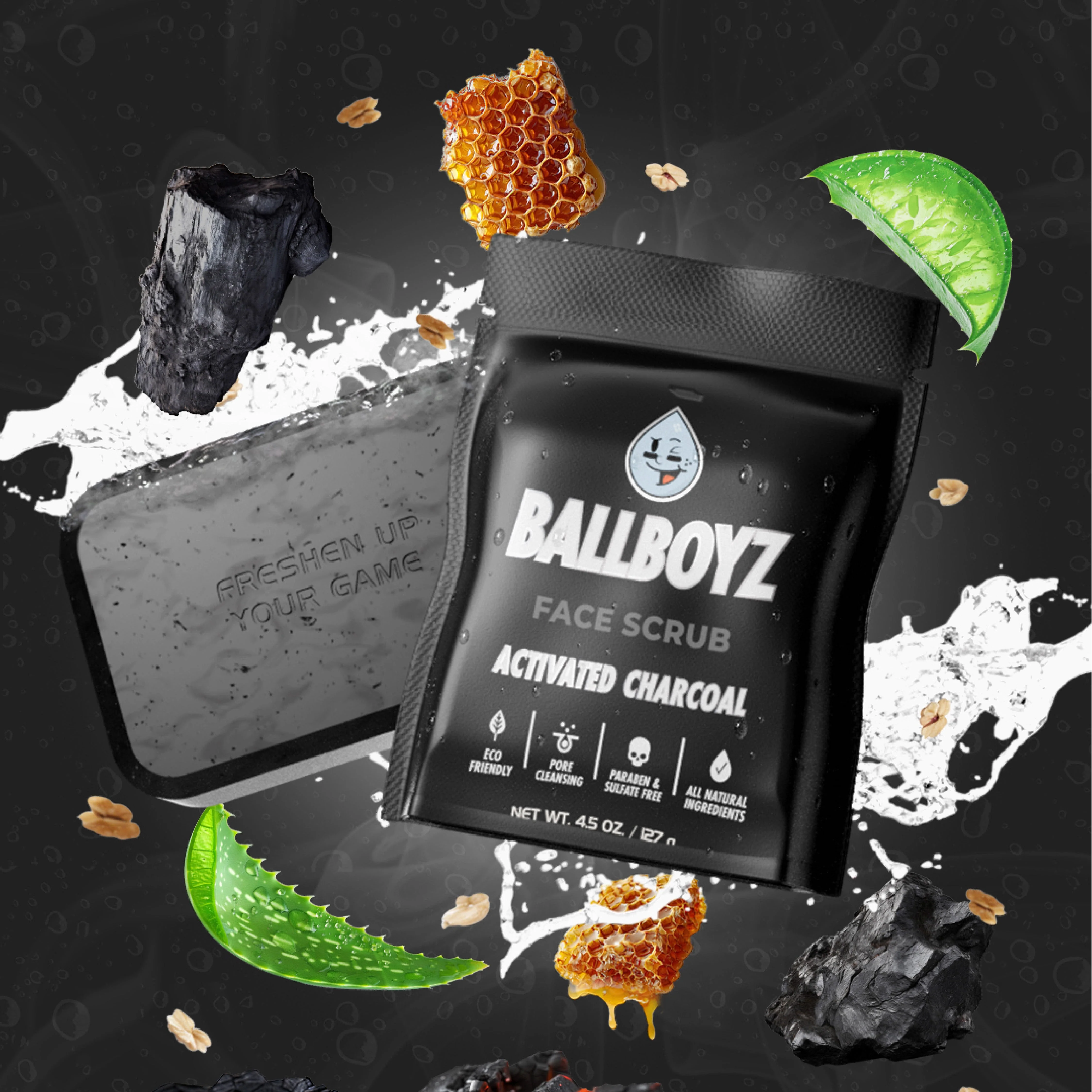 Artisan Activated Charcoal Face Scrub Severe Acne Next-Generation